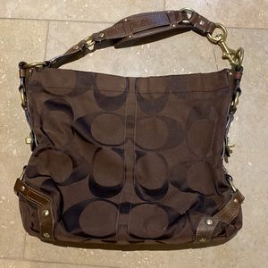 Coach large shoulder bag